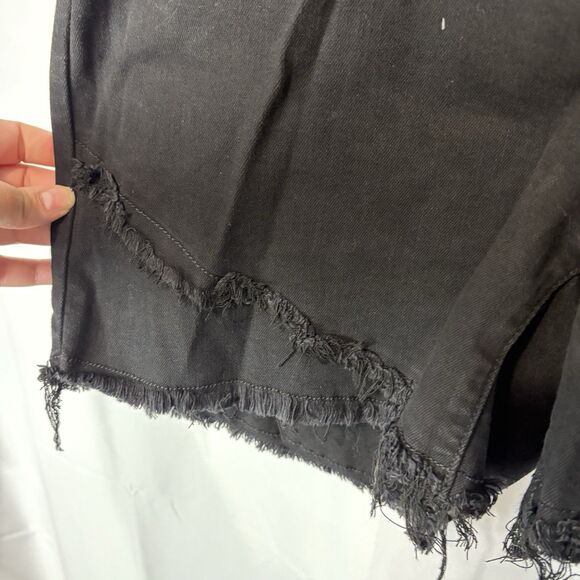 Judy Blue Black Jean Shorts - Picture 2 of 7
